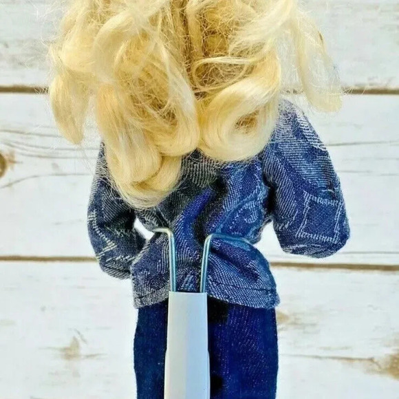 MATTEL BARBIE Doll Blonde Hair Blue Eyes 3 Piece Outfit 12" Tall Used - Picture 4 of 10
